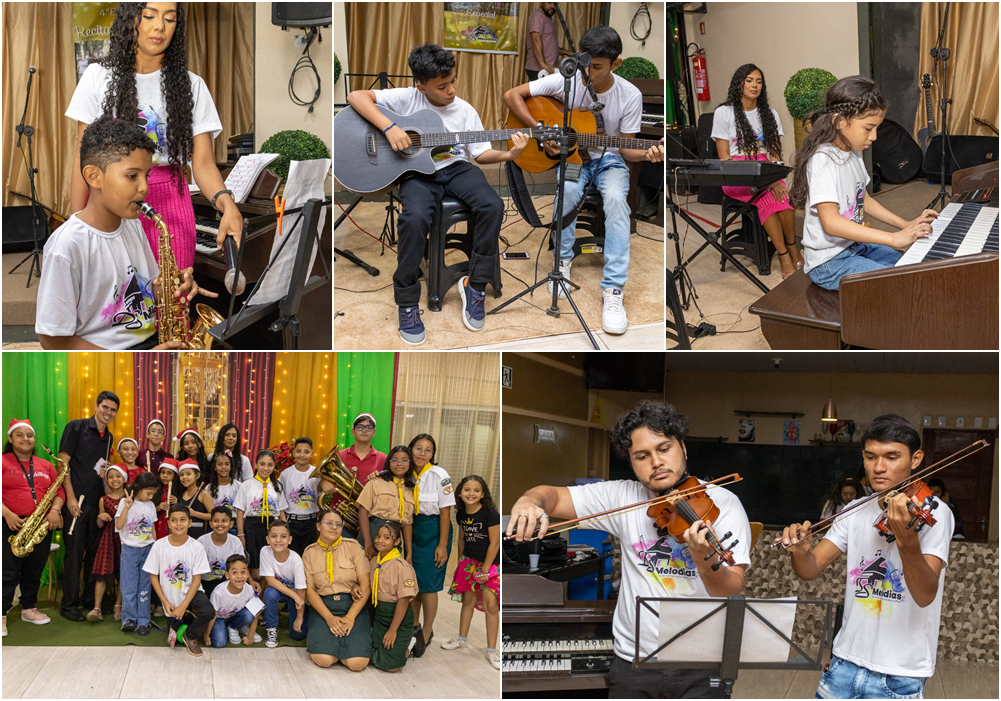 IV EDIÇÃO DO RECITAL MUSICAL ESPECIAL DOS ALUNOS DS MELODIAS